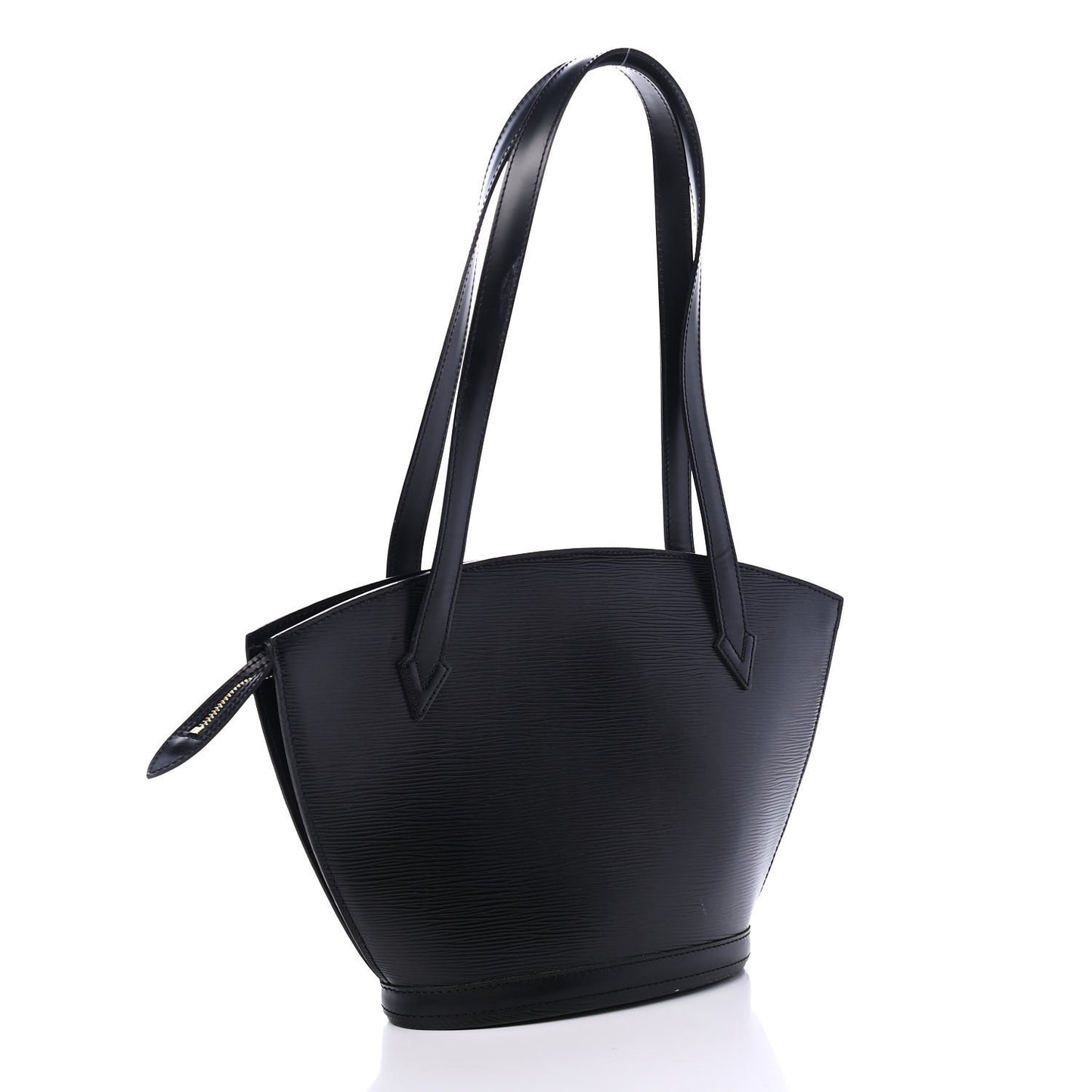 Epi Saint Jacques PM Long Straps Black