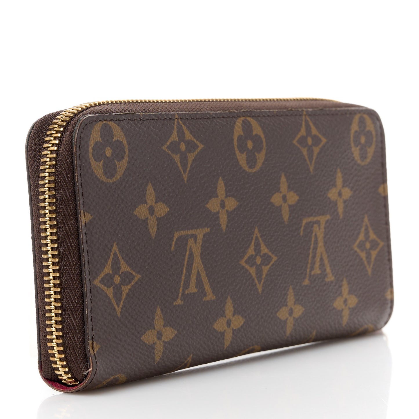 Monogram Clemence Wallet Fuchsia