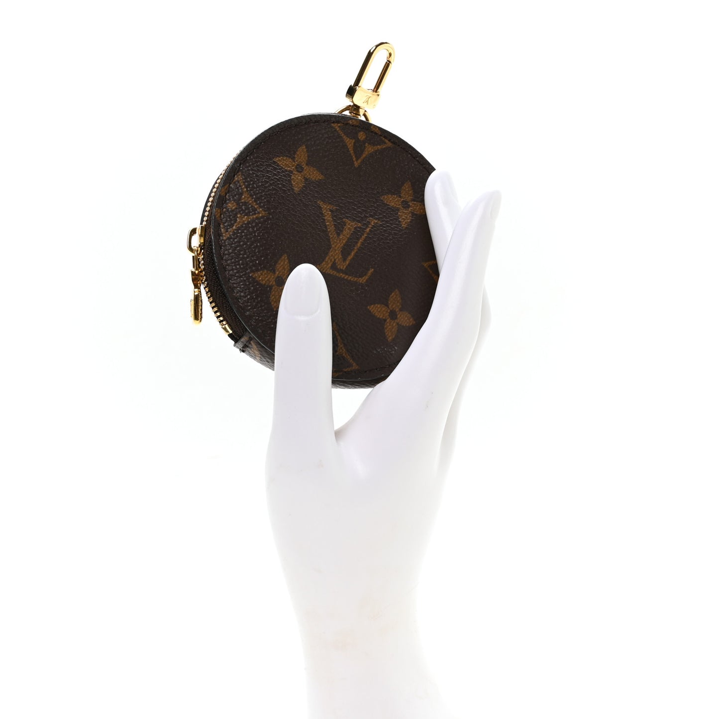Monogram Round Coin Purse