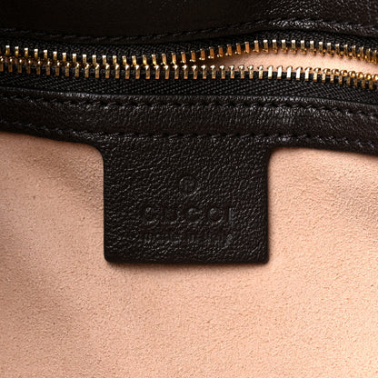 Gucci Sakai Be Green Calfskin Horsebit 1955 Cinch Top Messenger Bag Cocoa 6 of 10