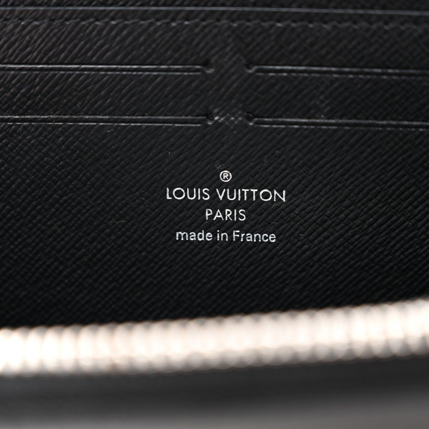 Louis Vuitton Epi Zippy Wallet Black 6 of 10