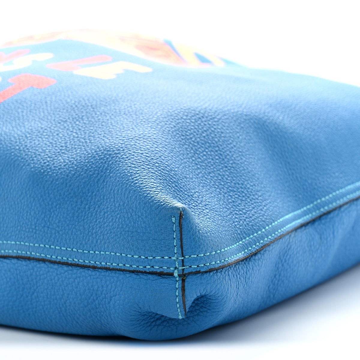 Calfskin Dans Le Vert Large Tote Blue