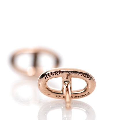 Hermes 18K Rose Gold TPM Farandole Stud Earrings 4 of 5