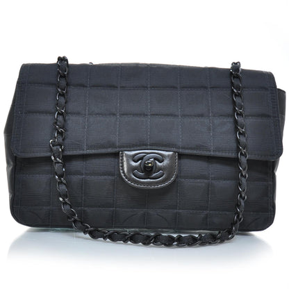 Chanel Nylon Travel Flap Black 1 of 10