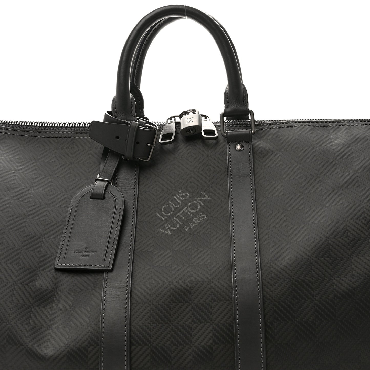 Damier Carbone Keepall Bandouliere 45