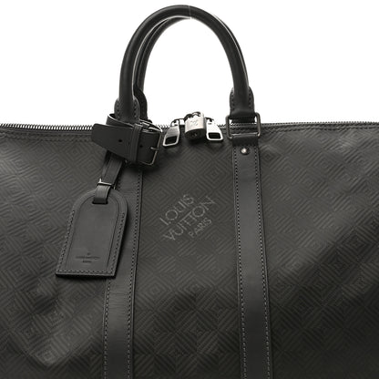 Louis Vuitton Damier Carbone Keepall Bandouliere 45 6 of 9