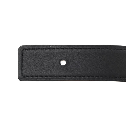 Hermes Swift Epsom 24mm Belt Strap 75 Black Gold 9 of 10