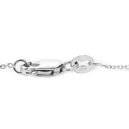 Roberto Coin 18K White Gold Diamond Interlocking Circles Necklace 5 of 6