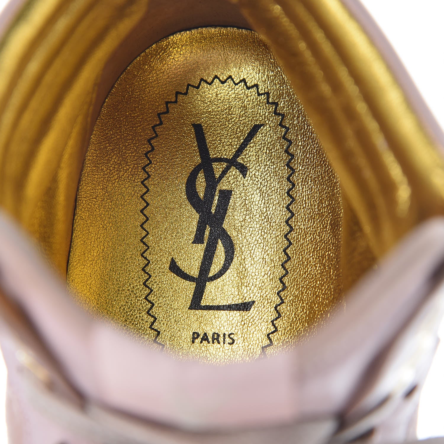 Saint Laurent Suede High Top Sneakers 39.5 Pink 9 of 16