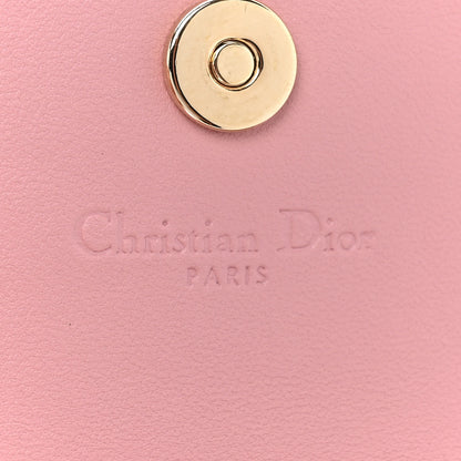 Christian Dior Lambskin Cannage Miss Dior Glycine Wallet Pink 7 of 10