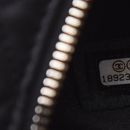 Chanel Lambskin Quilted Small Hobo Black 7 of 9