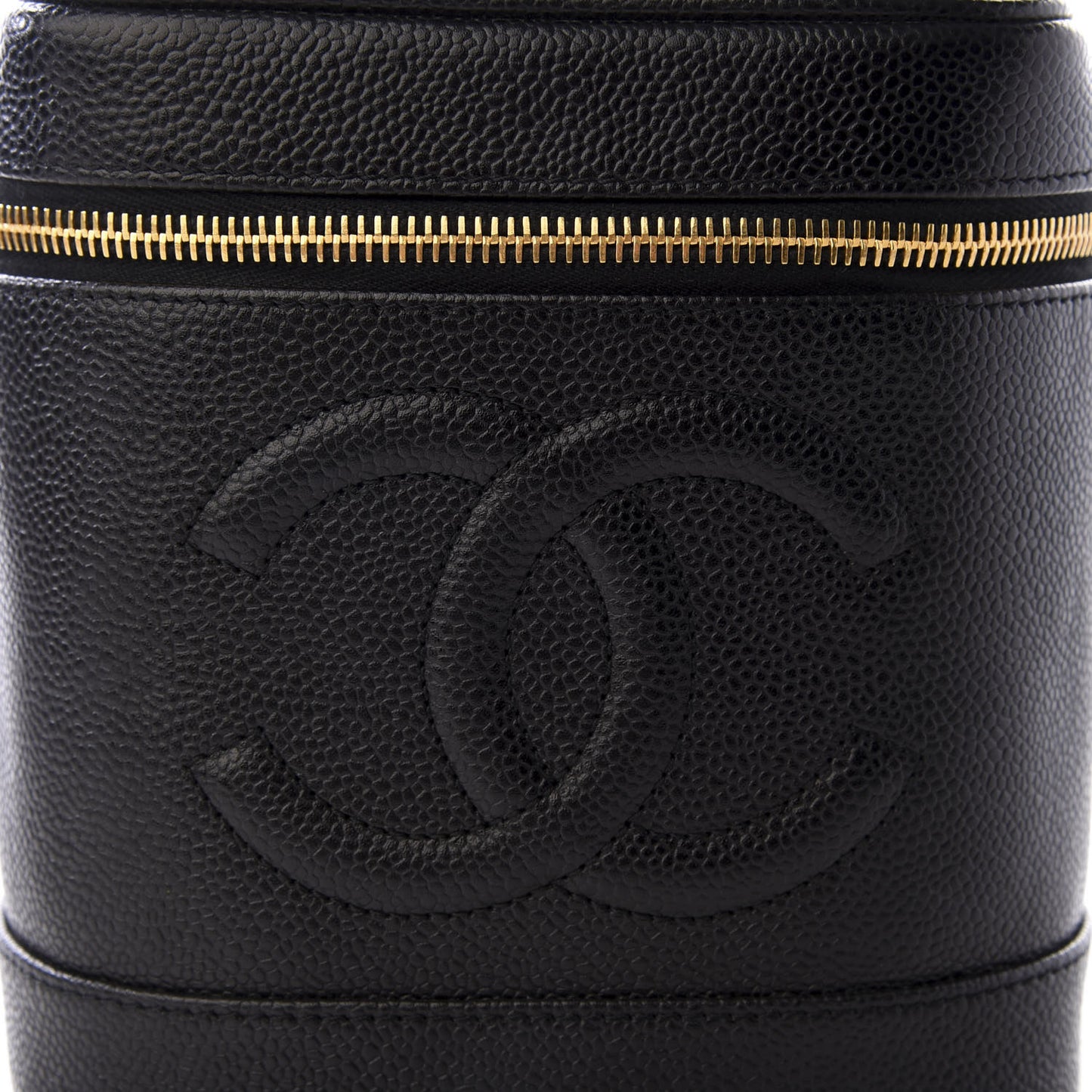 Caviar Cosmetic Vanity Bag Black