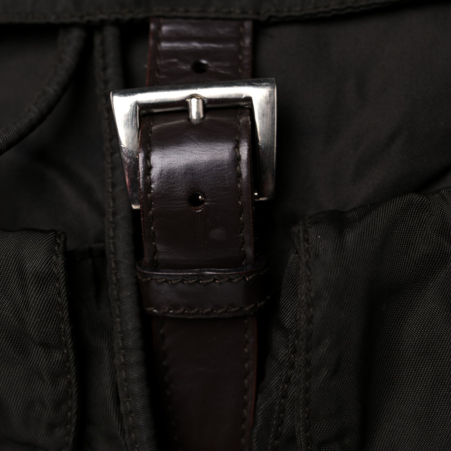 Tessuto Nylon Vela Small Backpack Black