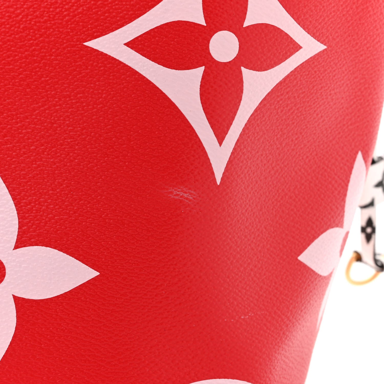 Louis Vuitton Monogram Giant Neverfull MM Rouge 10 of 10