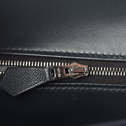Hermes Grained Monsieur Constance 24 Bleu De Minuit 19 of 28