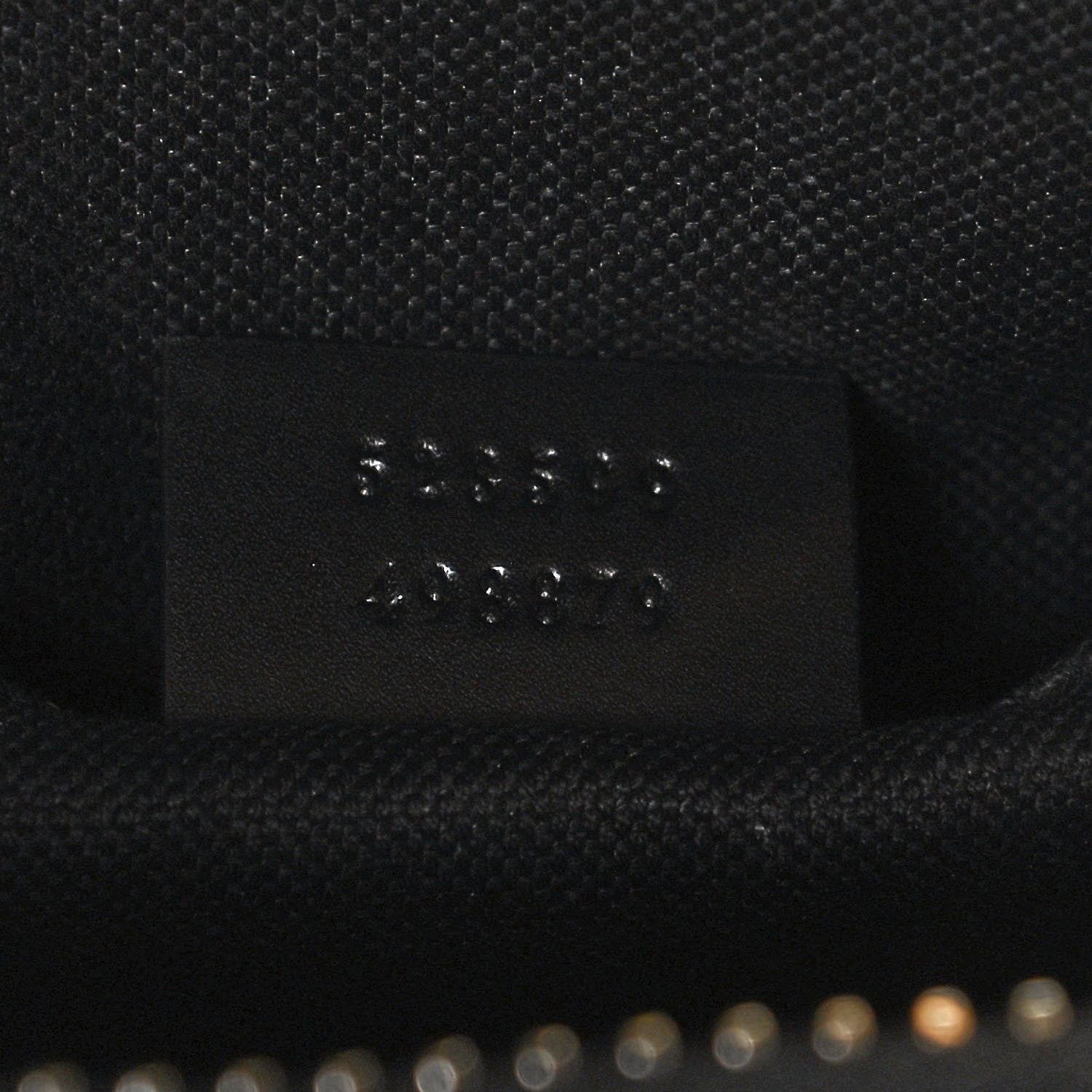 Gucci GG Supreme Monogram Web Small Flat Messenger Bag Black Grey 7 of 10