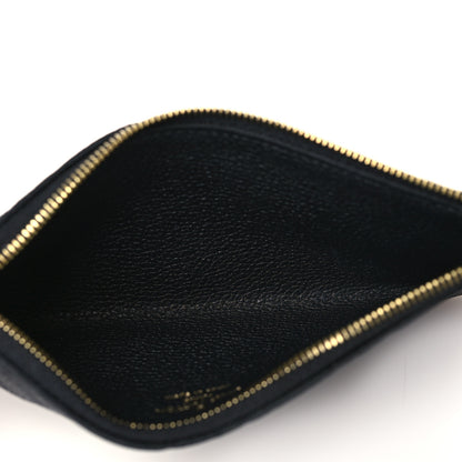 Louis Vuitton Empreinte Felicie Chain Wallet Zippered Insert Black 5 of 7
