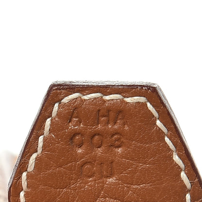 Hermes Taurillon Clemence Bolide 31 Gold 7 of 7