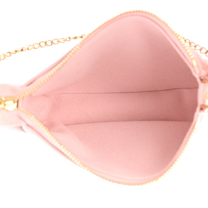 Louis Vuitton Empreinte Monogram Giant Broderies Mini Pochette Accessories Pink Creme 5 of 7
