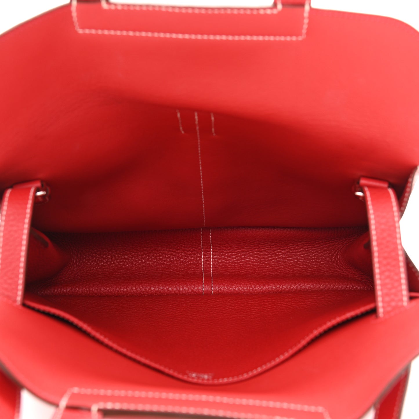 Taurillon Clemence Verso Halzan 31 GM Rouge Casaque Vermillion