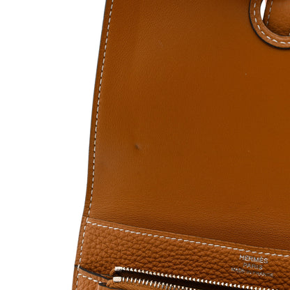 Hermes Tog Dogon Compact Wallet Gold 9 of 12