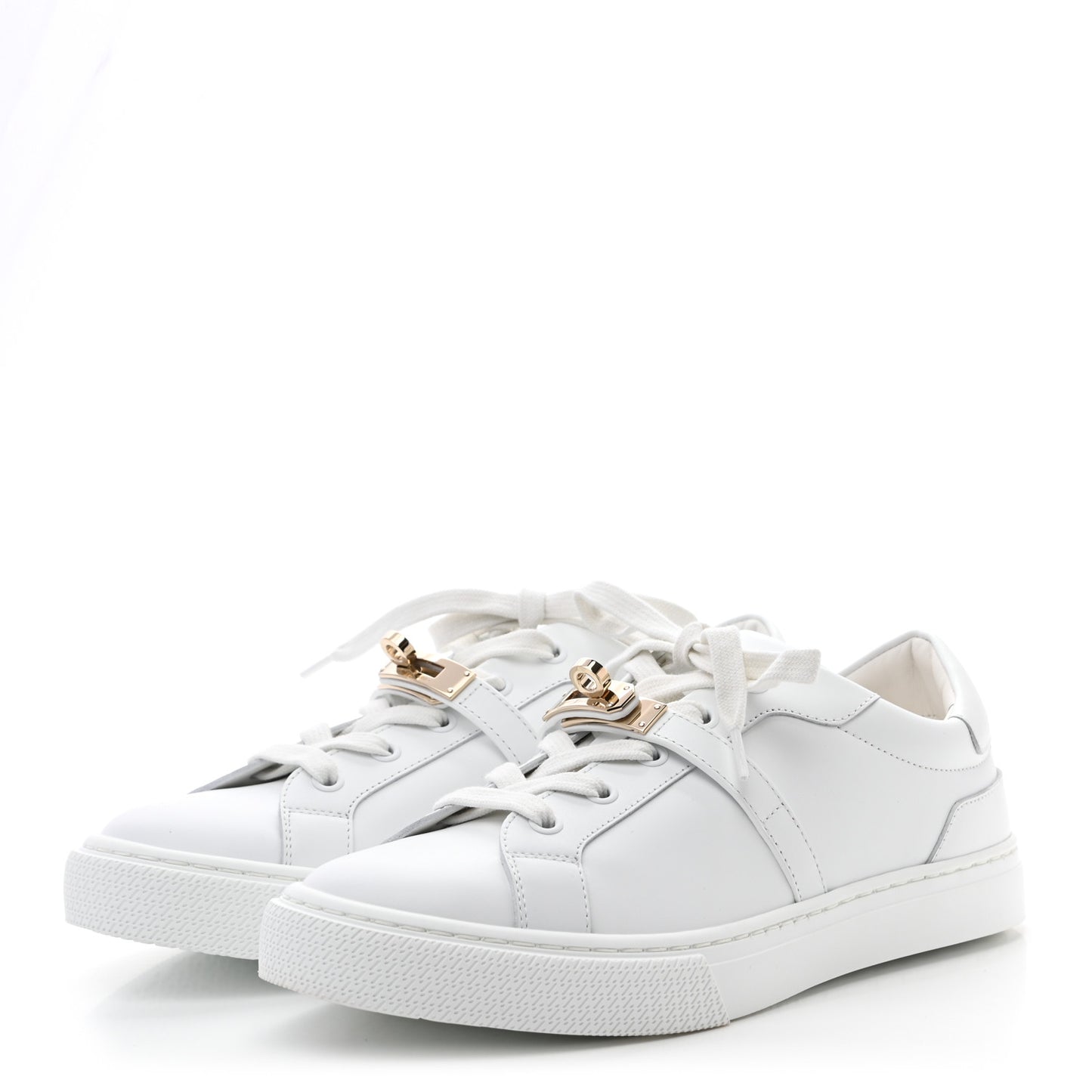 Calfskin Day Sneakers 38 White