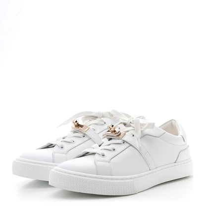 Hermes Calfskin Day Sneakers 38 White 3 of 9