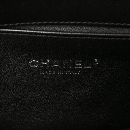 Chanel Calfskin Quilted Medium Boy Flap Black 6 of 10