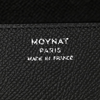 Moynat Carat Calfskin Gabrielle Clutch Black 6 of 10