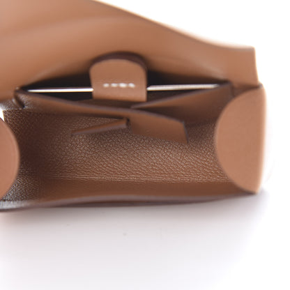 Hermes Grained Madame Calfskin Lipstick Case with Mirror Gold 5 of 8