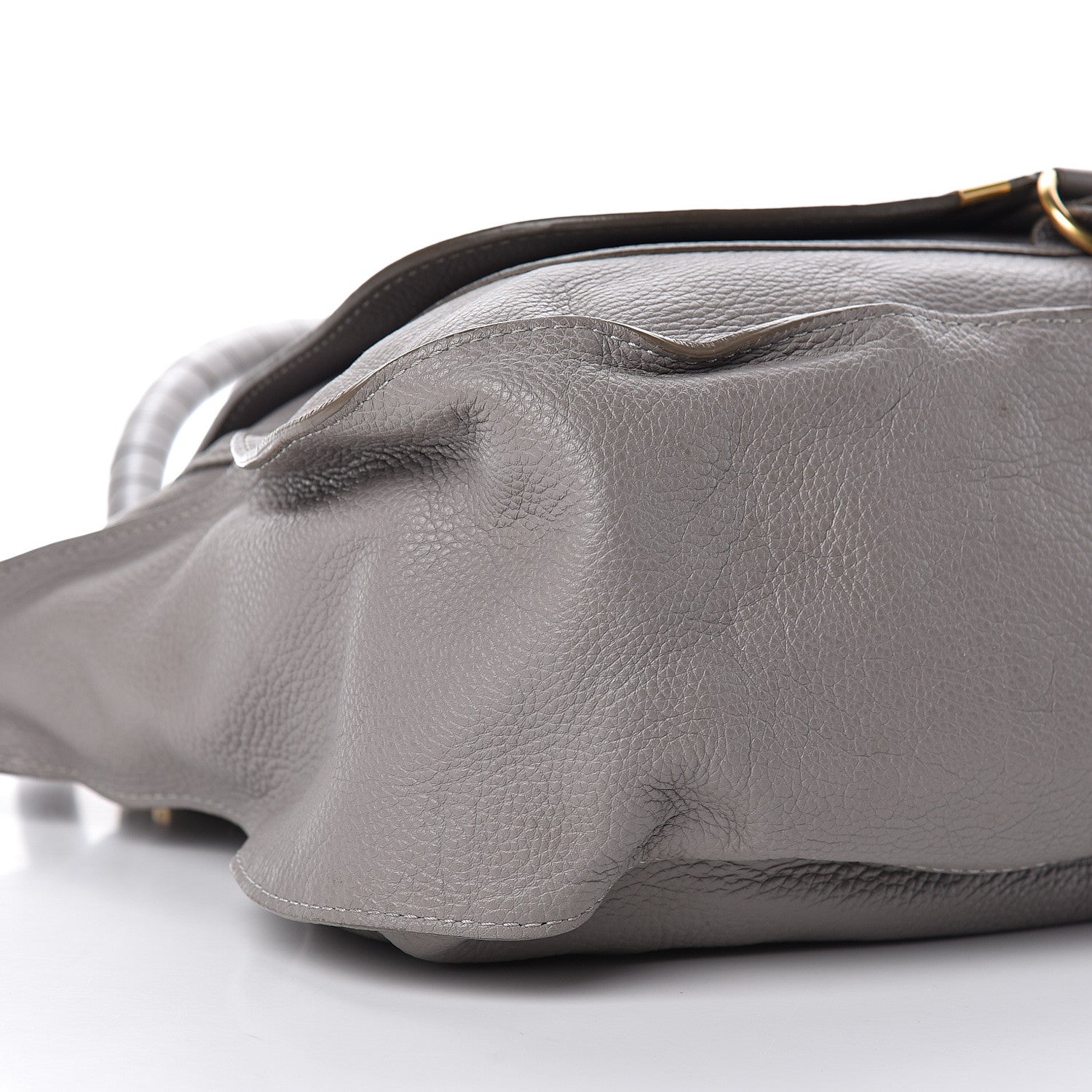 Chloe Calfskin Large Marcie Satchel Cashmere Grey 9 of 14