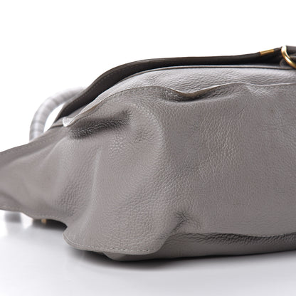 Chloe Calfskin Large Marcie Satchel Cashmere Grey 9 of 14