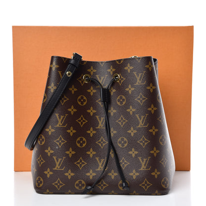Louis Vuitton Monogram Neonoe MM Black 11 of 11