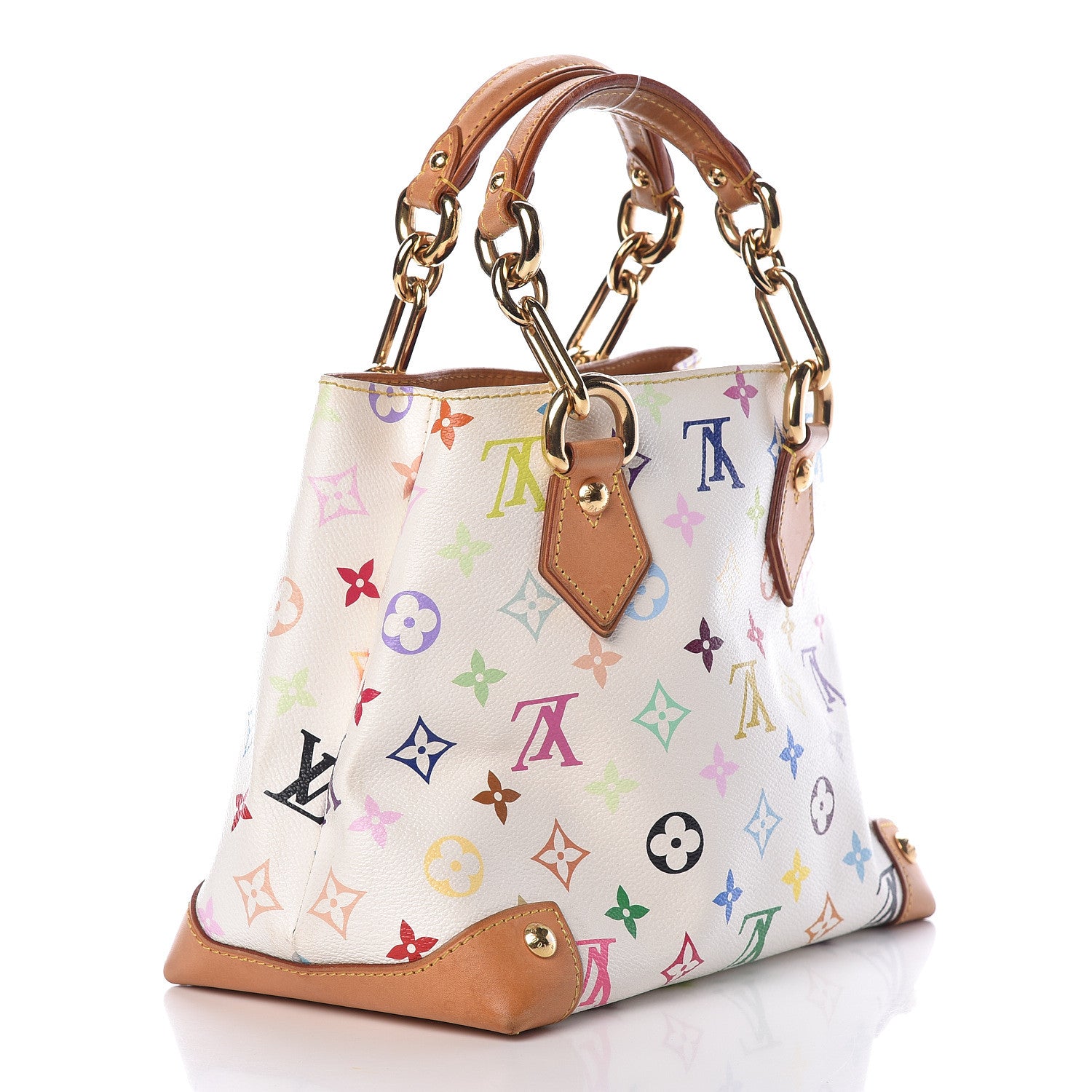 Louis Vuitton Monogram Multicolor Audra White 3 of 20