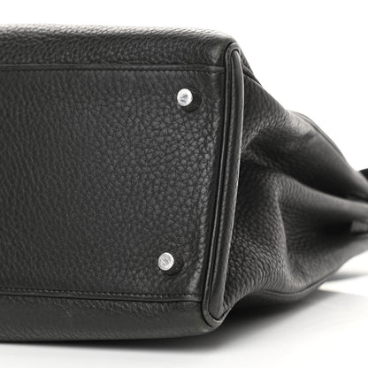 Hermes Taurillon Clemence Kelly Retourne 35 Black 9 of 15