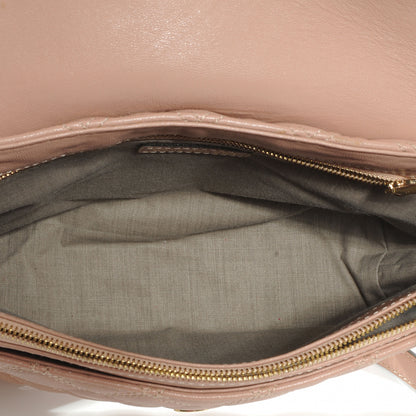 Marc Jacobs Leather Quilted The L Single Shoulder Bag Blush 5 of 8