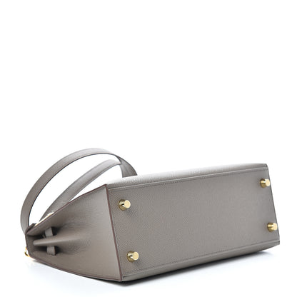 Hermes Epsom Kelly Sellier 25 Etain 3 of 10