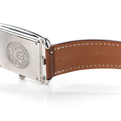 Hermes Stainless Steel Barenia 29mm Cape Cod Quartz Watch Fauve 6 of 6