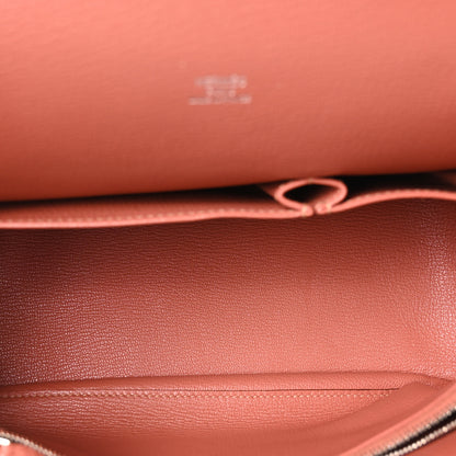 Hermes Taurillon Clemence Jypsiere 28 Rose Thè 5 of 10