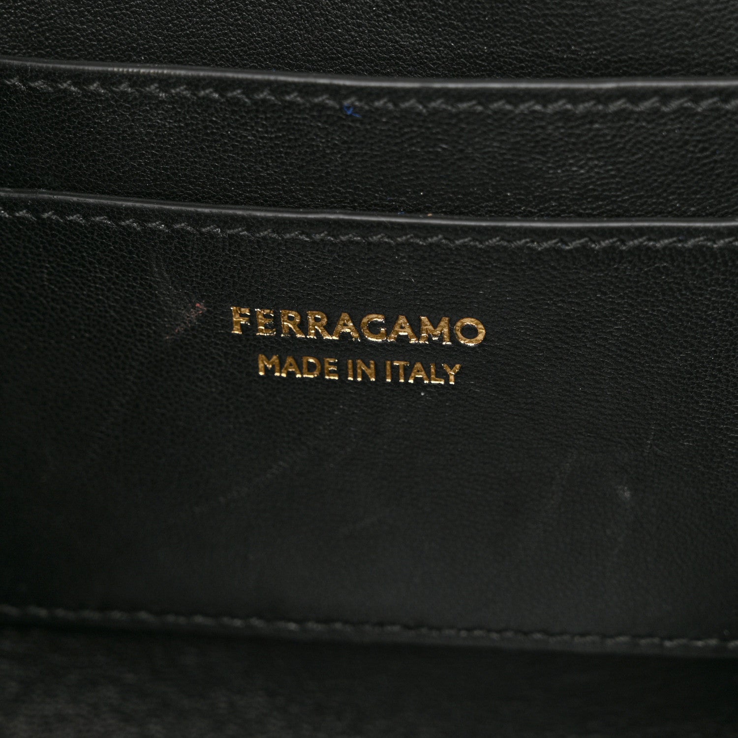 Salvatore Ferragamo Calfskin Mini Hug Bag Black 6 of 13