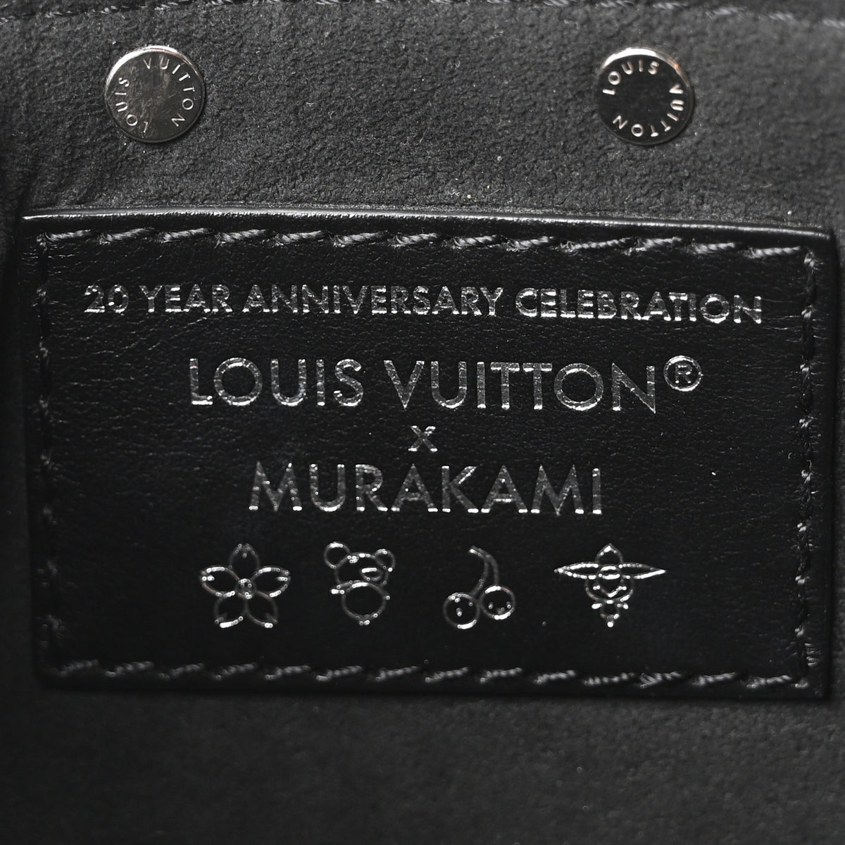 Louis Vuitton LV X TM Monogram Multicolor Pochette Accessories Black 6 of 9