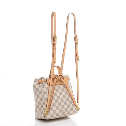 Louis Vuitton Damier Azur Sperone BB Backpack 3 of 6