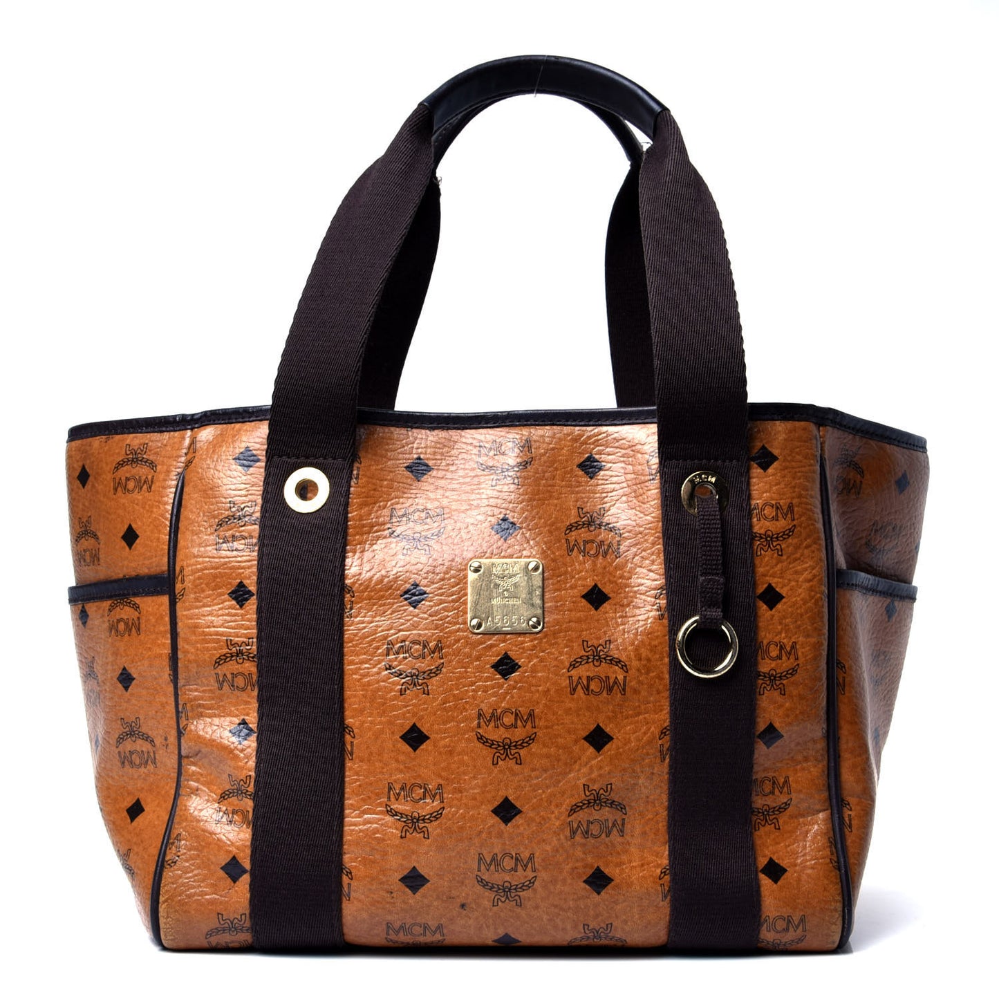 Visetos Shopping Tote Cognac