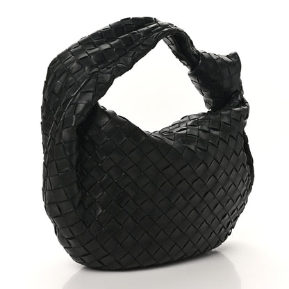 Bottega Veneta Nappa Intrecciato Teen Jodie Hobo Black 3 of 10