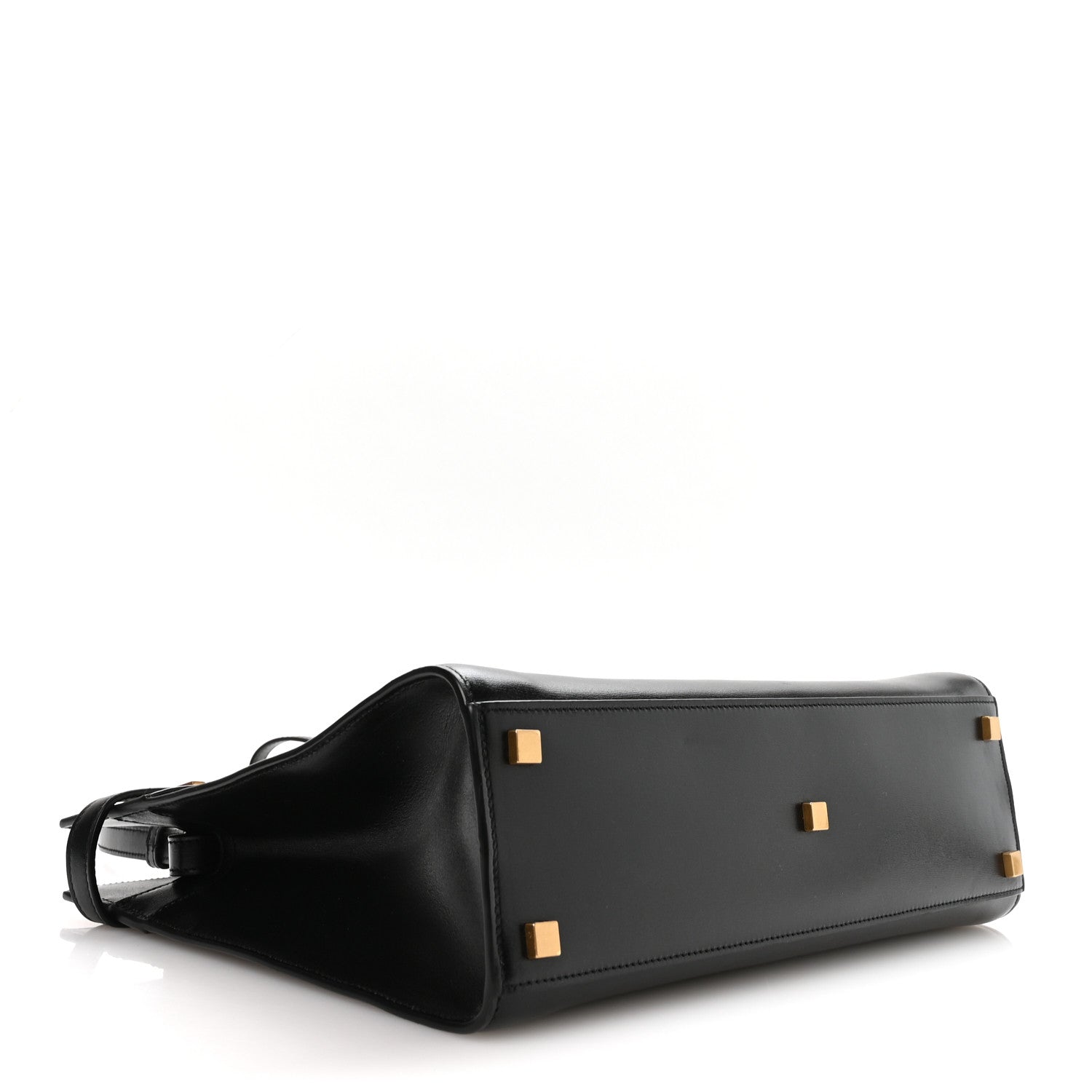Saint Laurent Calfskin Small Manhattan Shopper Tote Black 4 of 10