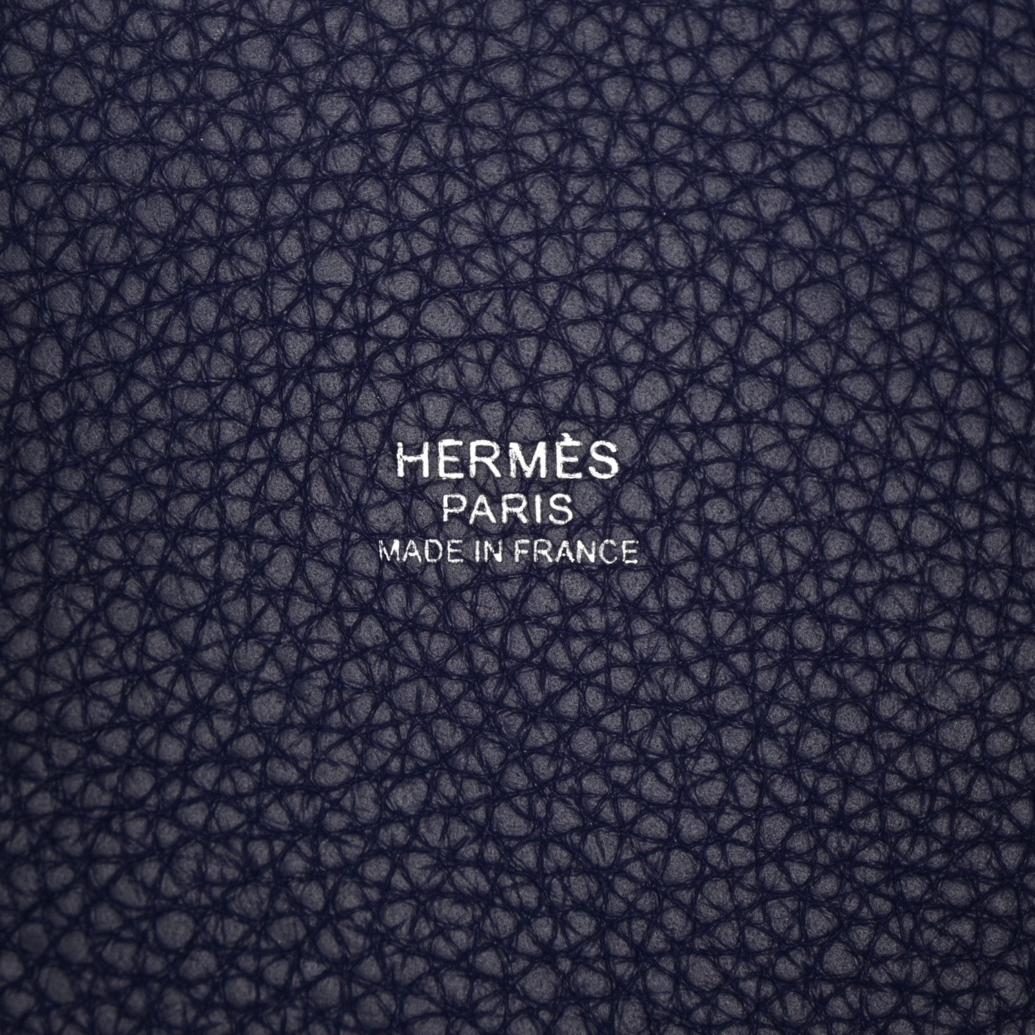 Hermes Taurillon Clemence Casaque Picotin Lock 18 PM Bleu Electrique Bleu Encre 6 of 10