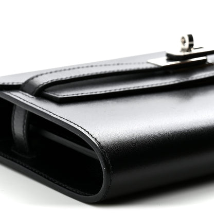 Hermes Box Kelly Wallet To Go Black 9 of 10
