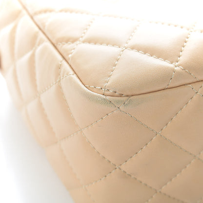 Chanel Lambskin Quilted Large Camera Case Beige Clair 11 of 17