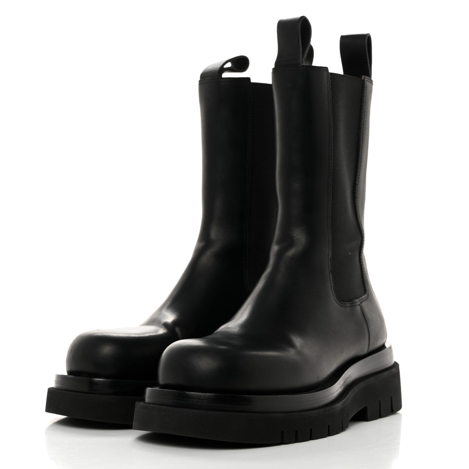 Bottega Veneta Calfskin The Lug Chelsea 55mm Boots 36 Black 3 of 9