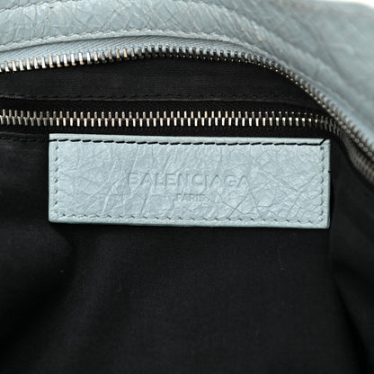 Balenciaga Agneau Giant 12 Silver Hardware City Bleu Dragee 6 of 14